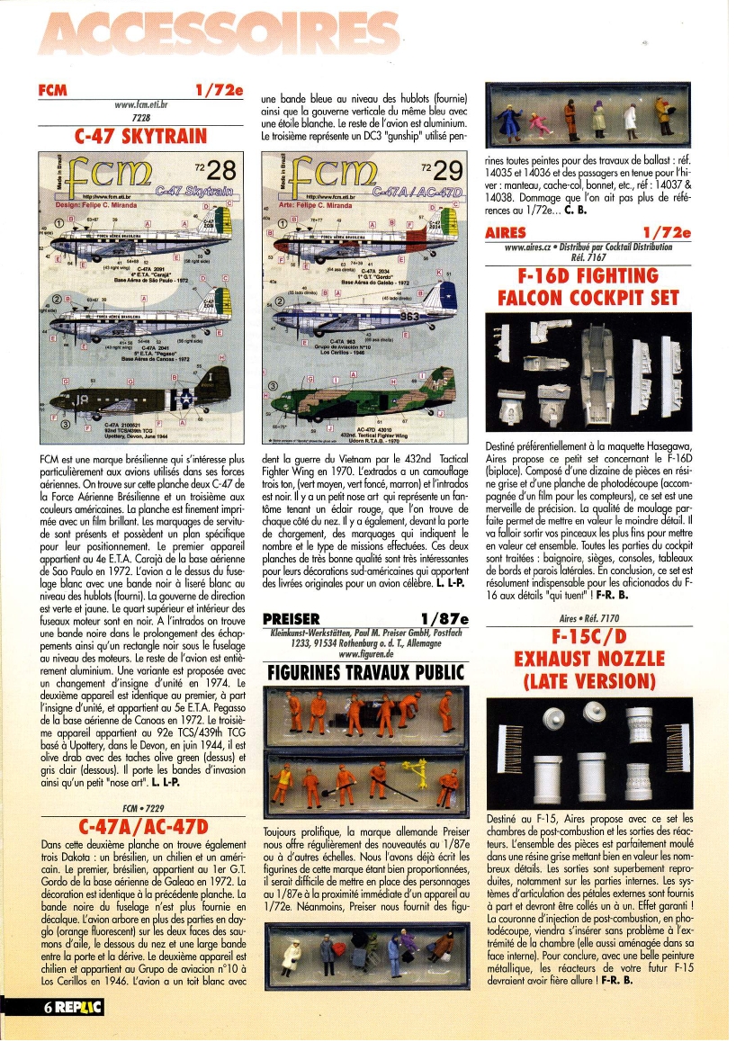 Replic 192 - SAAB Lansen, Fokker DR. I, Curtiss H-75, Sea Fury